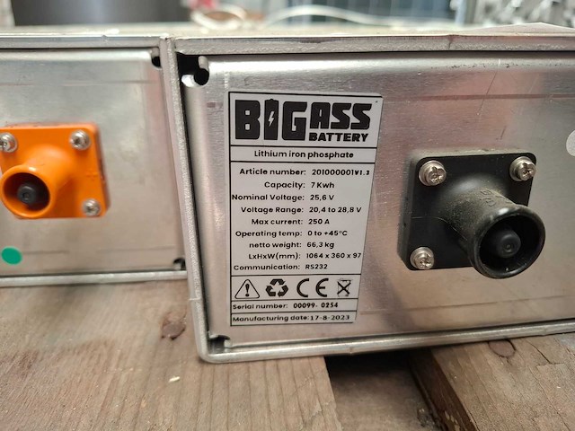 Big ass - 2024 - 6,7 / 6,9 kw - batterij (2x) - afbeelding 3 van  9