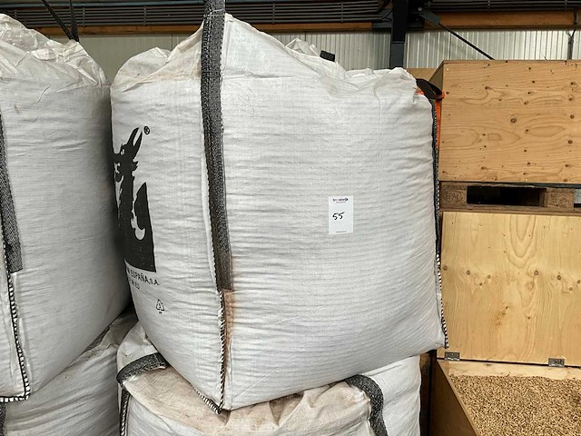 Big bag met houtpellets (2x) - afbeelding 1 van  4