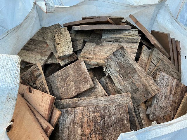 Big bag tropisch hardhout haardhout (10x) - afbeelding 8 van  11