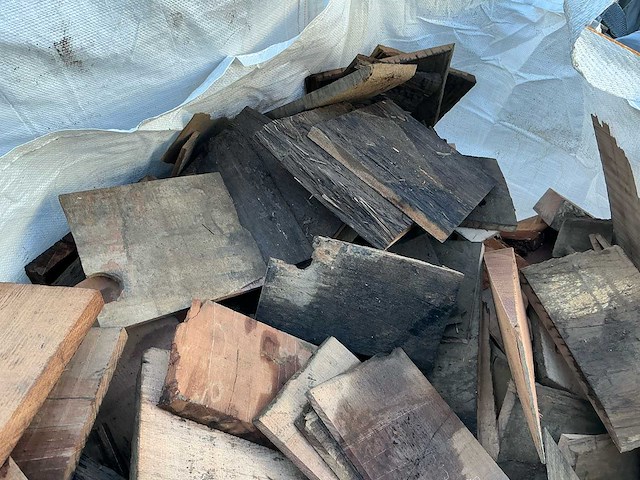Big bag tropisch hardhout haardhout (10x) - afbeelding 9 van  13
