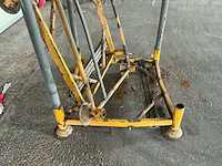Big bag vulstelling met 3 staanders – 1000 × 1000 × 2300 mm - afbeelding 4 van  5