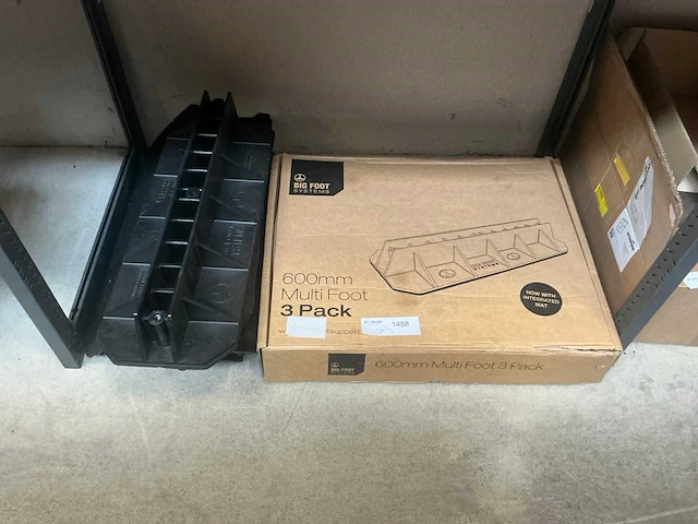 Big foot systems rubbervoet 3 pack 600mm - afbeelding 1 van  3