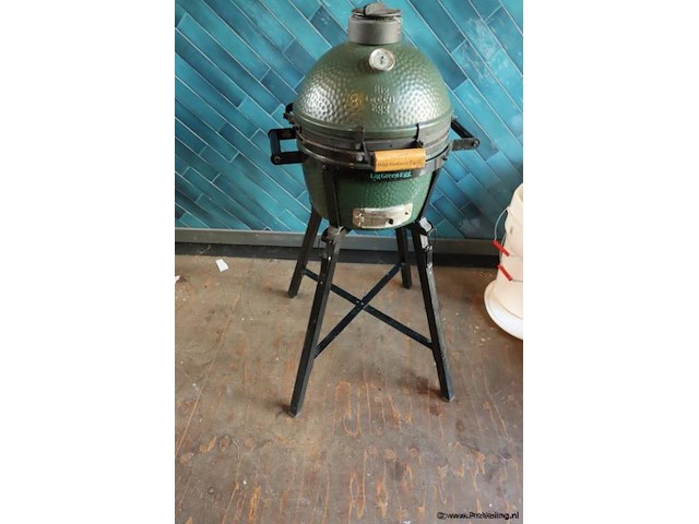 Big green egg bbq, verrijdbaar - 50cm (d) x 110cm (h) - afbeelding 1 van  5