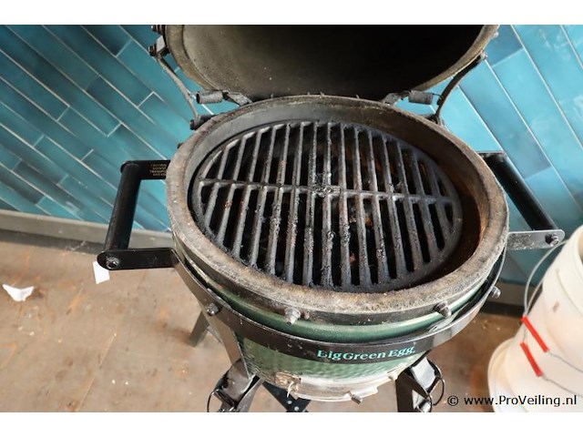 Big green egg bbq, verrijdbaar - 50cm (d) x 110cm (h) - afbeelding 4 van  5