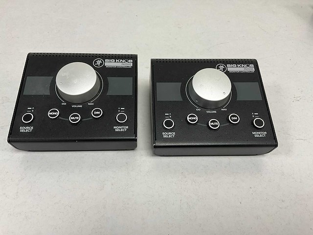Big knob monitor controller passive controlbox (3x) - afbeelding 1 van  4