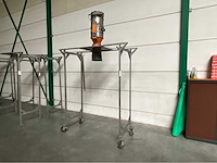 Bigbag ophangframe + motan hopper - afbeelding 1 van  3