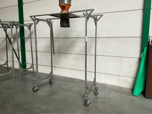 Bigbag ophangframe + motan hopper - afbeelding 1 van  1