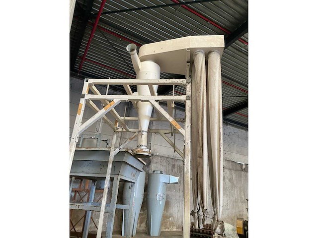 Bigbag vulstation met cycloon en broekfilter - afbeelding 3 van  6