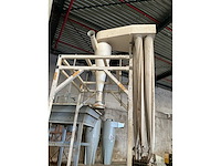 Bigbag vulstation met cycloon en broekfilter - afbeelding 3 van  6