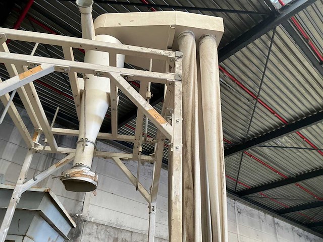 Bigbag vulstation met cycloon en broekfilter - afbeelding 5 van  6