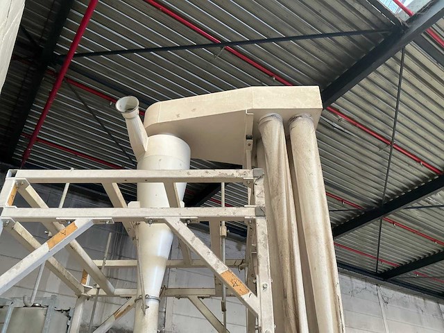 Bigbag vulstation met cycloon en broekfilter - afbeelding 6 van  6