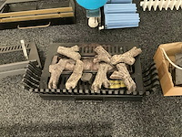 Bigfire branderset met glasblok en houtstammenset - afbeelding 2 van  3