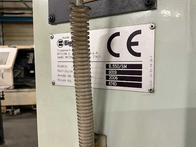 Biglia b.550/sm cnc-draaibank - afbeelding 8 van  9