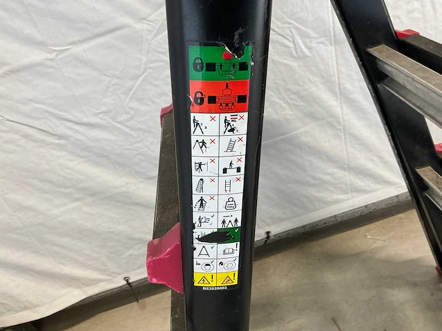 Bigone tactic 4x4 multifunctionele ladder - afbeelding 4 van  4