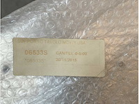 Biinox double stainless steel fixed table support - 06533s - afbeelding 2 van  4