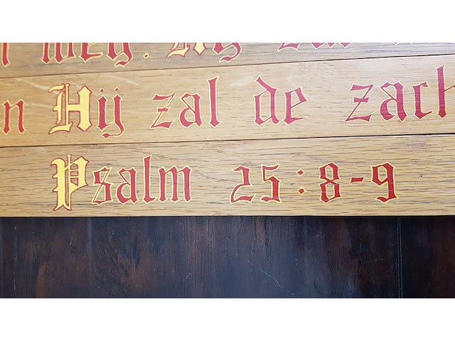 Bijbeltekst psalm 25: 8-9 - afbeelding 3 van  5