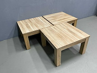 Bijzet tafel - 67,5x67,5x43,5 cm (3x) - afbeelding 3 van  7