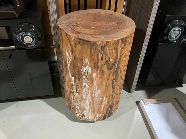 Bijzettafel - boomstam - afbeelding 2 van  5