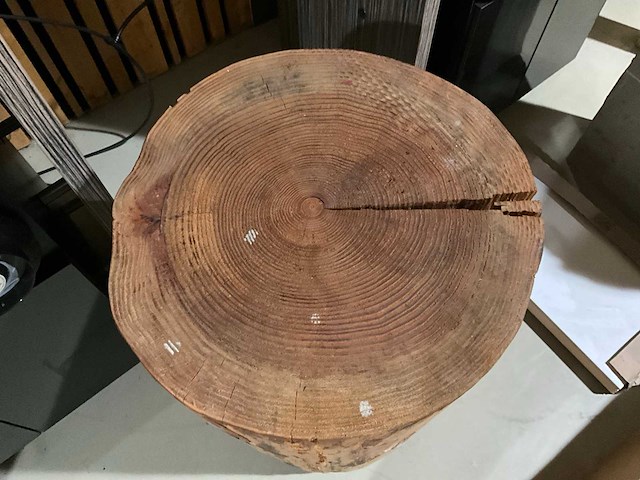 Bijzettafel - boomstam - afbeelding 4 van  5