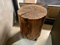 Bijzettafel - boomstam - afbeelding 3 van  5
