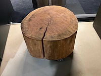Bijzettafel - boomstam - afbeelding 2 van  5