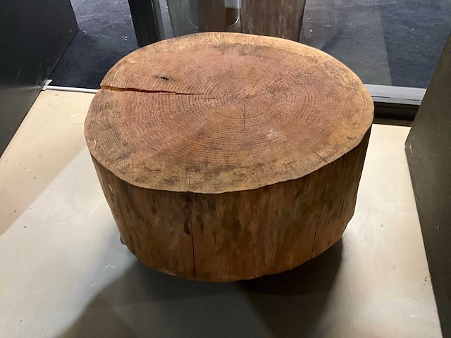 Bijzettafel - boomstam - afbeelding 3 van  5