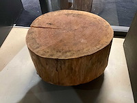 Bijzettafel - boomstam - afbeelding 3 van  5