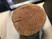 Bijzettafel - boomstam - afbeelding 4 van  5