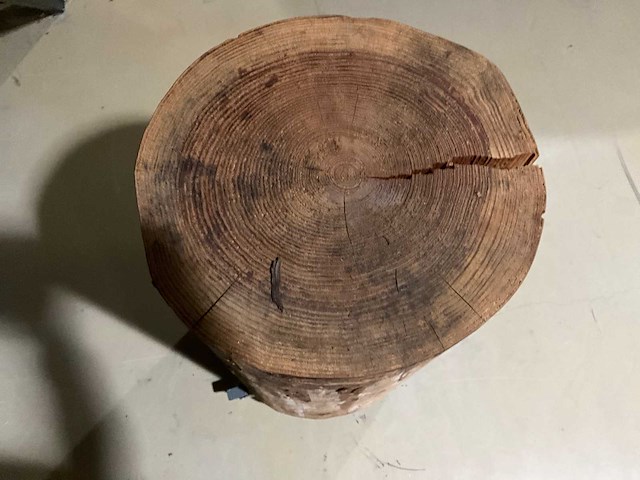 Bijzettafel - boomstam - afbeelding 4 van  5