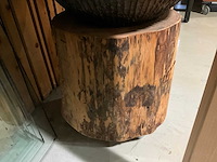 Bijzettafel - boomstam - afbeelding 2 van  4