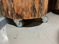 Bijzettafel - boomstam - afbeelding 4 van  4