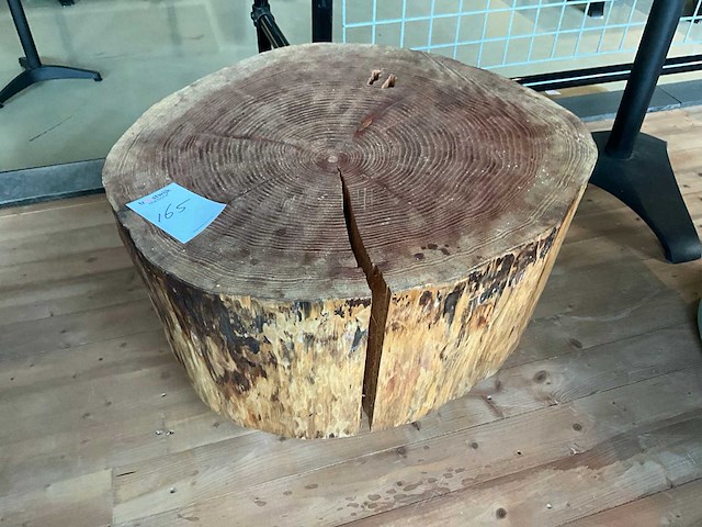 Bijzettafel - boomstam - afbeelding 2 van  7