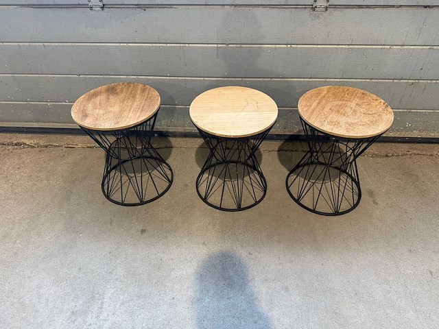 Bijzettafel ø 35 cm (3x) - afbeelding 3 van  3
