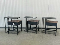 Bijzettafel (3x)
