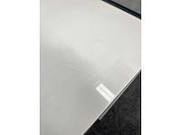 Bijzettafel 80x80 wit hoogglans - afbeelding 3 van  6