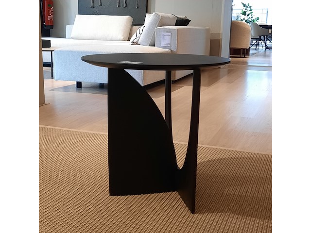 Bijzettafel ethnicraft, geometric, zwart - afbeelding 1 van  5