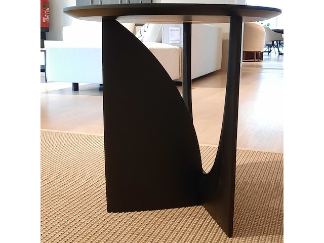 Bijzettafel ethnicraft, geometric, zwart - afbeelding 3 van  5