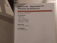 Bijzettafel ethnicraft, pi, bruin - afbeelding 2 van  5