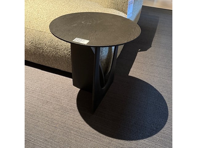Bijzettafel, etnicraft, geometric, zwart - afbeelding 1 van  4