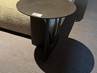 Bijzettafel, etnicraft, geometric, zwart - afbeelding 1 van  4