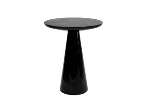 Bijzettafel, kick collection, zwart - afbeelding 1 van  3