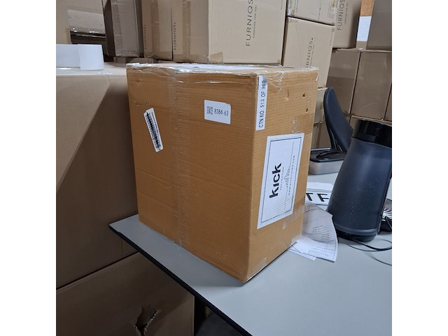 Bijzettafel, kick collection, zwart - afbeelding 2 van  3