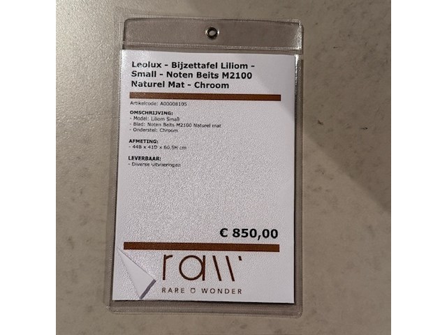 Bijzettafel leolux, lillom - afbeelding 2 van  4