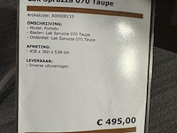 Bijzettafel leolux, portello, taupe - afbeelding 2 van  4