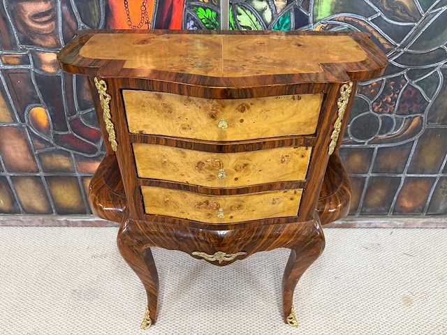 Bijzettafel louis quinze stijl 60 cm breed - afbeelding 2 van  3