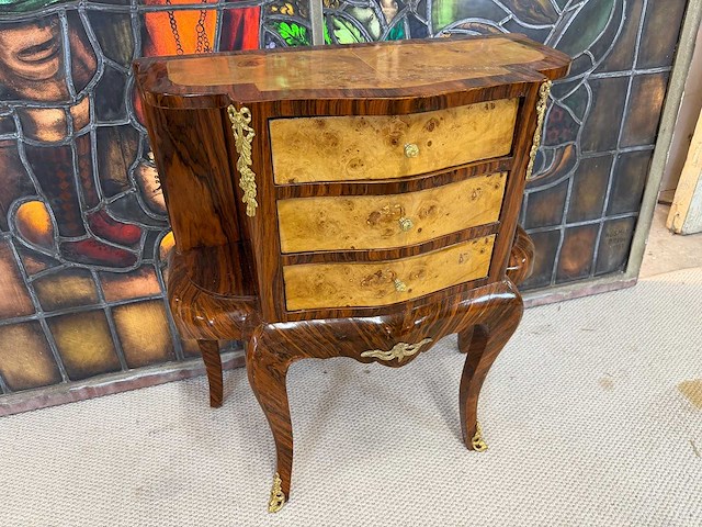Bijzettafel louis quinze stijl 60 cm breed - afbeelding 3 van  3