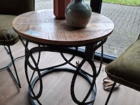 Bijzettafel met 2 stoelen - afbeelding 2 van  4