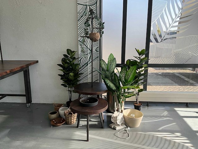 Bijzettafel met accessoires (2x) - afbeelding 1 van  8