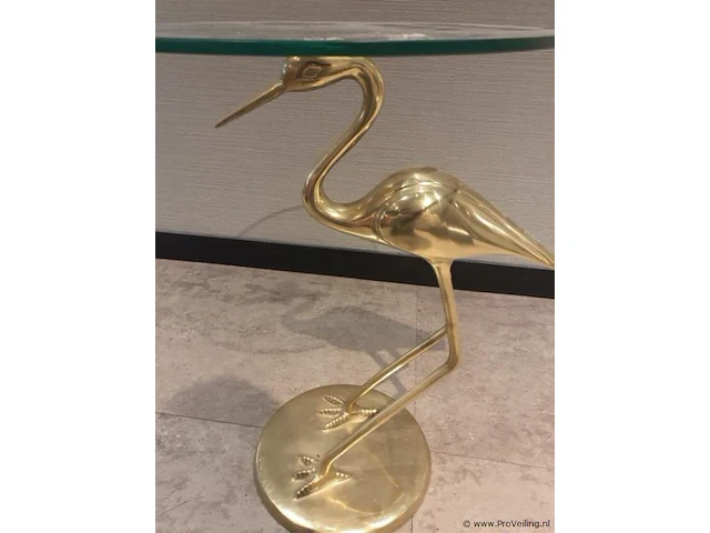 Bijzettafel met vogelvormige voet - afbeelding 2 van  3