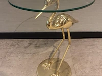 Bijzettafel met vogelvormige voet